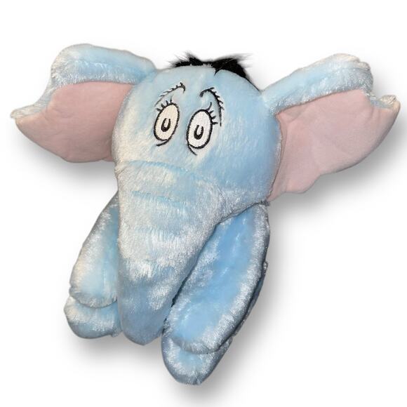 Kohls Cares Plush Elephant Horton Hears Who Blue Stuffed Animal Nursery Gift 11" - Picture 2 of 11